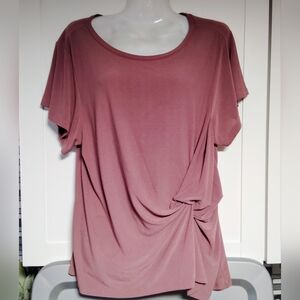 Leith Knot/Tucked blouse Sz-S